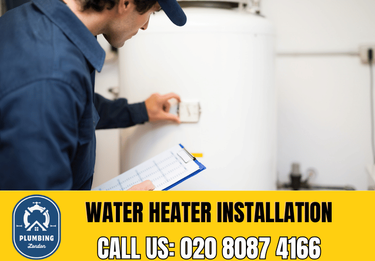 water heater installation Chelsea